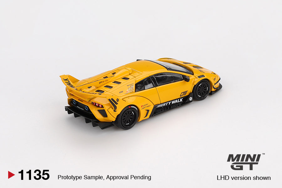 [Blister] MiniGT - Lamborghini LB-Silhouette WORKS MURCIELAGO GT Evo Yellow