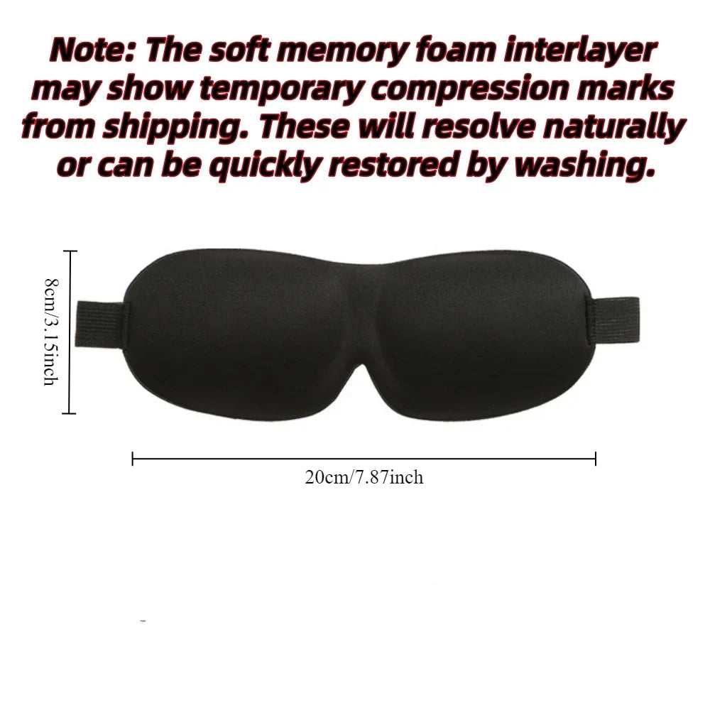 3D Sleep Mask Blindfold Sleeping Aid