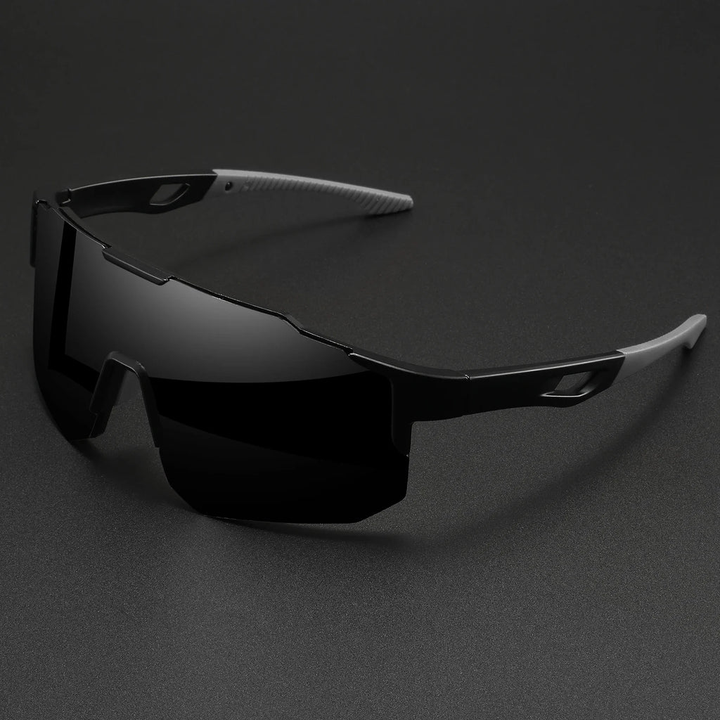 Oversized Colorful Sports Sunglasses
