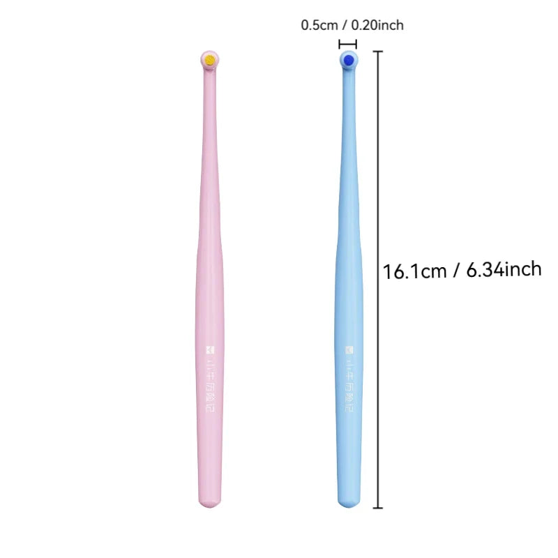 Small Head Soft Bristle Toothbrush for Braces & Orthodontic Cleaning