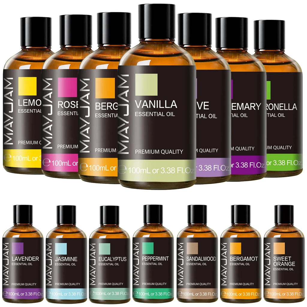 Bloom Pure Essential Oil — 100ml Aromatherapy Collection