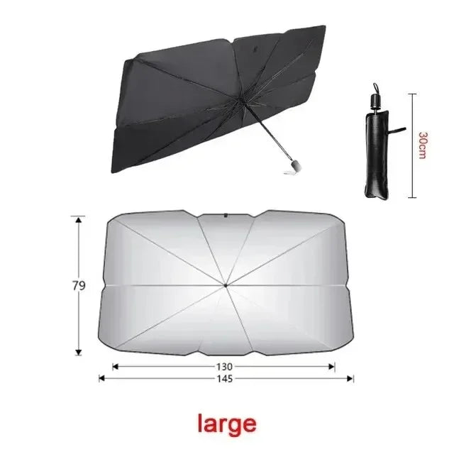 Parasol Voiture Pliable Parebrise Protection Solaire Vitres