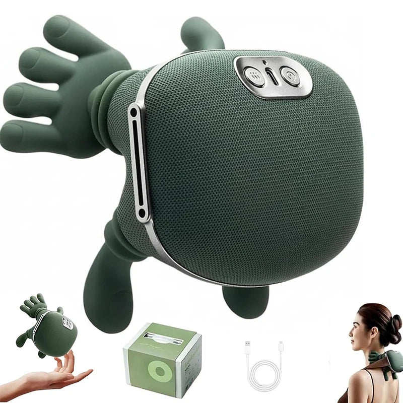 Shiatsu Neck & Shoulder Massager – Deep Tissue Heat Therapy for Back Pain Relief
