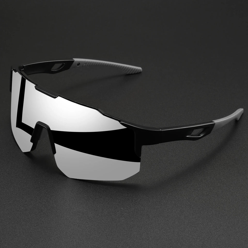 Oversized Colorful Sports Sunglasses
