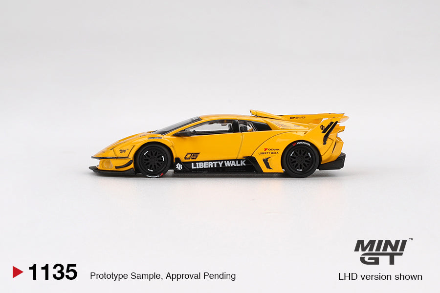 [Blister] MiniGT - Lamborghini LB-Silhouette WORKS MURCIELAGO GT Evo Yellow